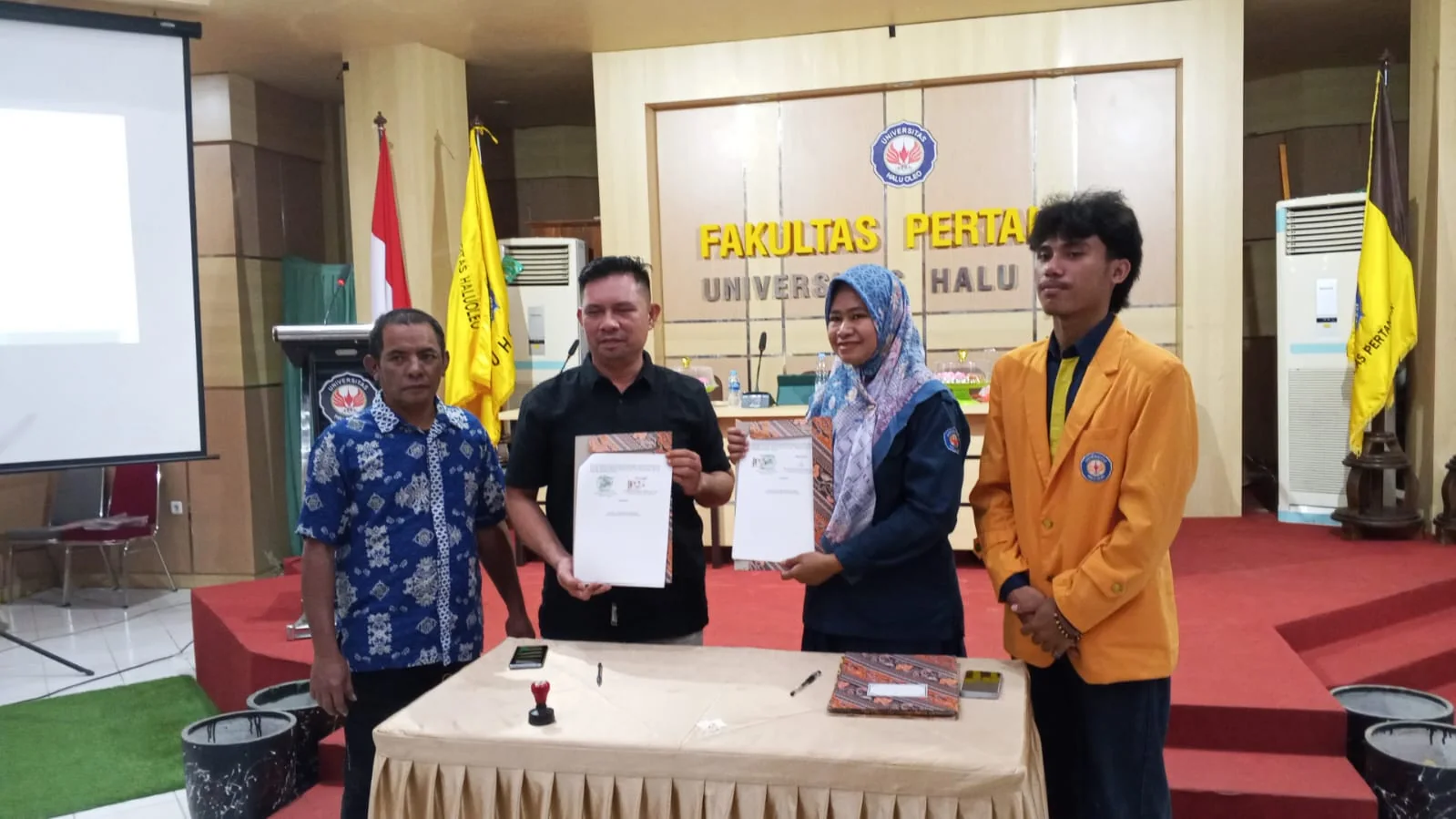 Kerja sama Family Garden dengan Fakultas Pertanian Universitas Halu Oleo